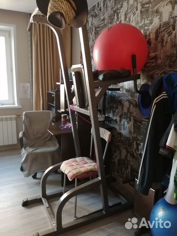 Турник напольный бу