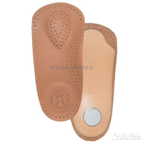 Ортопедические полустельки для закрытой обуви