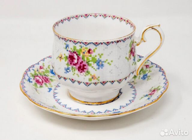 Чайная пара Royal Albert, узор 