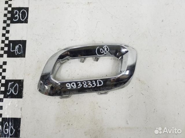 Накладка заднего бампера левая под выхлопную трубу купить в Москве ...