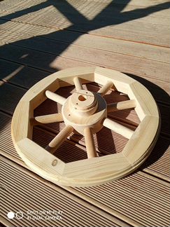 Деревянные колеса для телеги