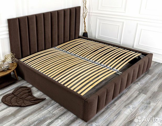 Кровать 180 200 шоколад Богема