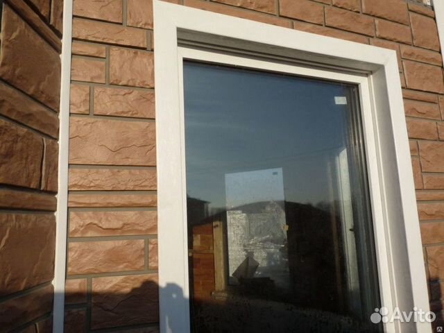 Пластиковое глухое окно