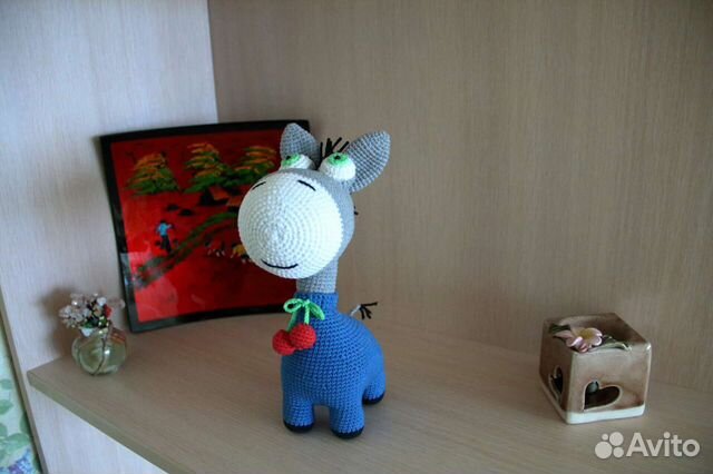 Амигуруми ослик 