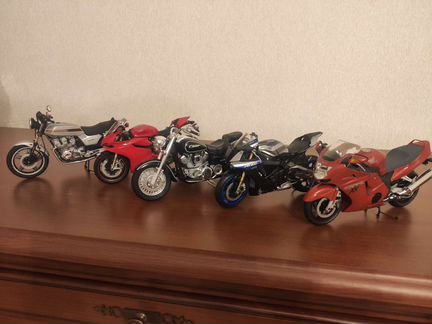 Модели мотоциклов производства Tamiya