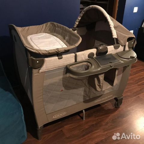 Манеж кровать graco prestige кровать манеж