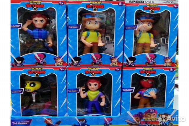 Бравл Старс герой в коробке