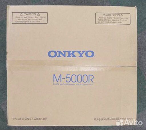 Усилитель мощности onkyo M-5000R black