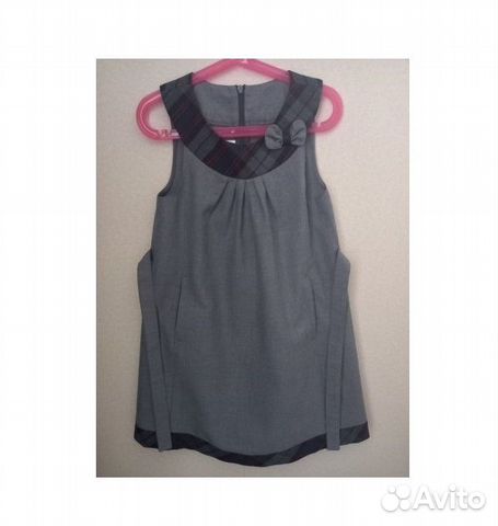 Сарафан школьный 128