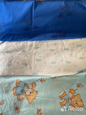 Детское постельное белье 3 комплекта