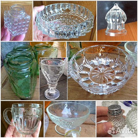 Посуда стекло фарфор хрусталь СССР