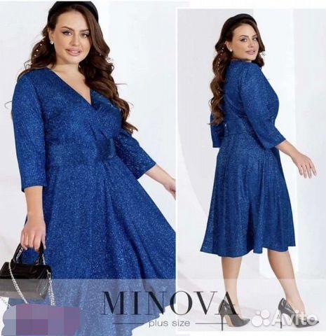 Платье нарядное на Новый Год , бренд Другой , размер > 50 (XXL) купить ...