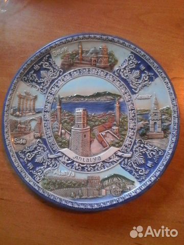 Тарелка ручной работы