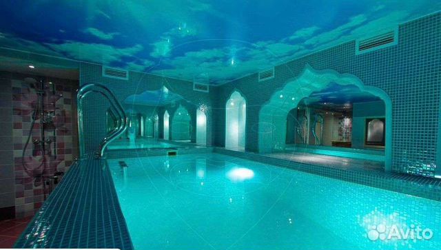 Баня сауна с бассейном