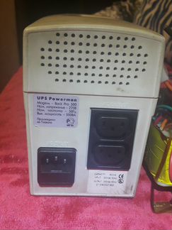 Ибп Powermam back pro 500 на запчасти