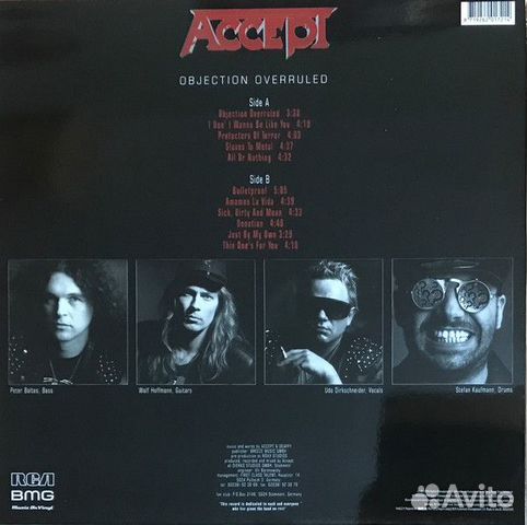 Accept - Objection Overruled