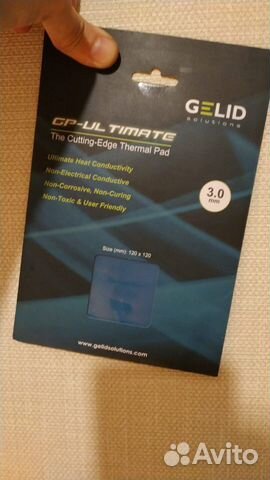 Термопрокладки Gelid Ultimate 15Watt 120*120*3mm