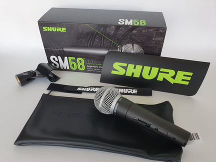 Микрофон Shure SM58S новый