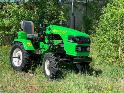 Трактор рустрак Т18 (18л.с) +фреза +плуг 2х корпус