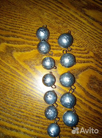 Чебурашка разборная(свинцовых грузило)