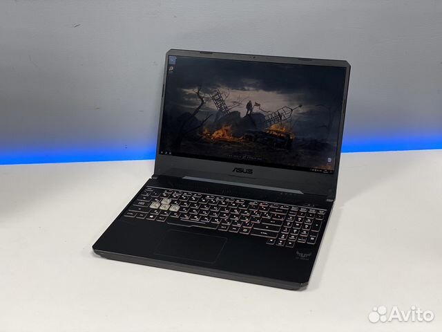 Игровой Asus Tuf 120Hz Ryzen 7 GTX1650 SSD