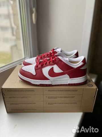 Nike Dunk Low Next Nature Gym Red 38.5 EU