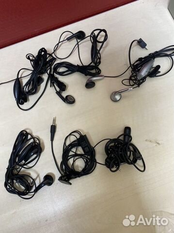 Наушники 4 пары
