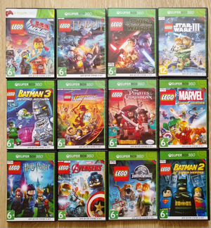 Игры серии Lego на Xbox 360 (коллекция)