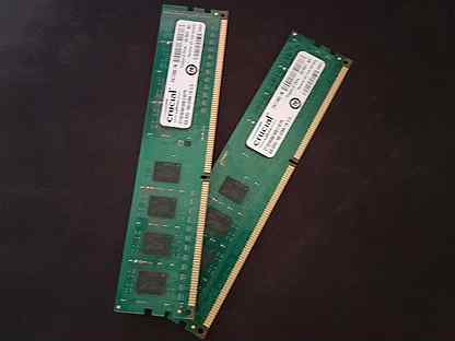 Оперативная память DDR3 crucial 8GB