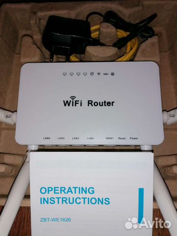 ZBT-WE1626, wifi роутер