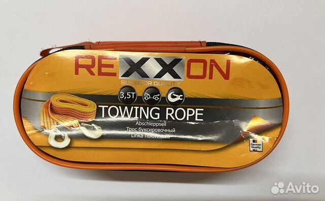 Трос буксировочный rexxon 3,5т