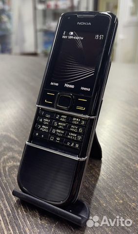 Телефон Nokia 8800 Arte 1GB черный