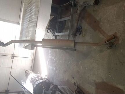 Глушитель (средняя часть) Peugeot 307