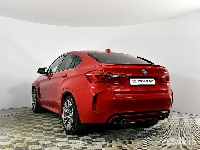 BMW X6 M 4.4 AT, 2016, 52 080 км