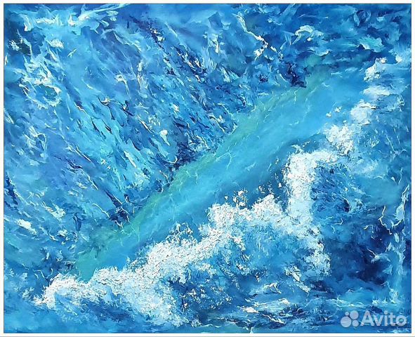 Интерьерная картина, холст, масло, 40*50 см