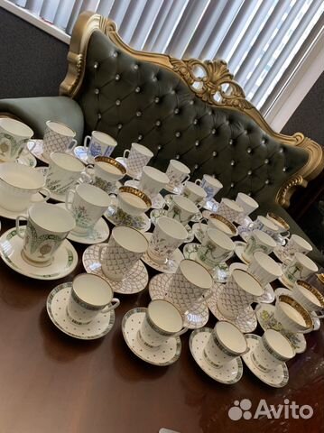 Кофейные пары лфз СССР костяной фарфор