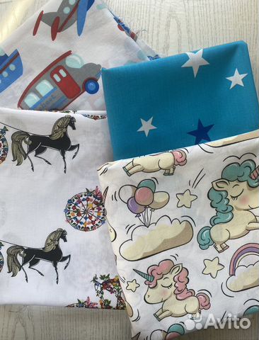 Ткань хлопок отрезами по 1м