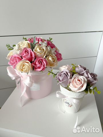 Цветы из мыла