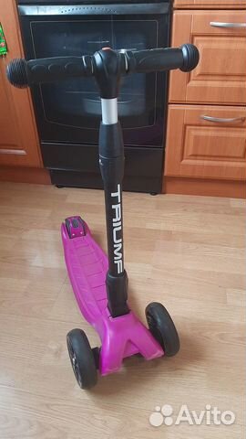 Самокат трехколесный Triumf Active