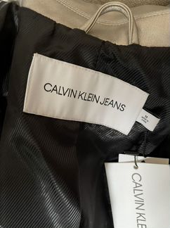 Кожаная куртка calvin klein