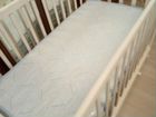 Кровать белая от рождения с матрасом объявление продам
