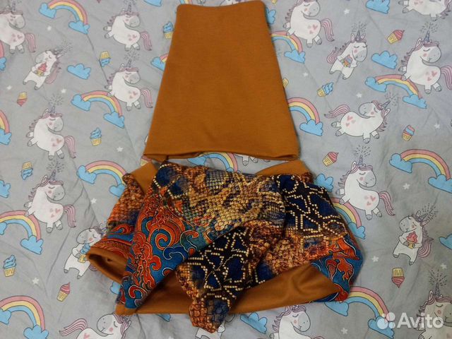 Комплект шапка и снуд весна