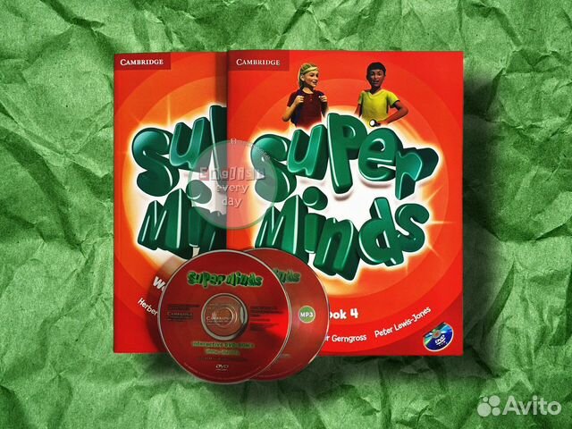 Super Minds 4 новый комплект