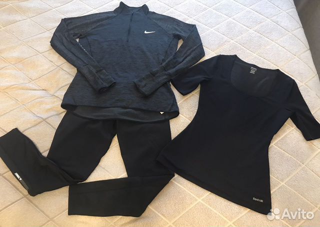 Одежда для бега и фитнеса. Nike, Adidas, Reebok