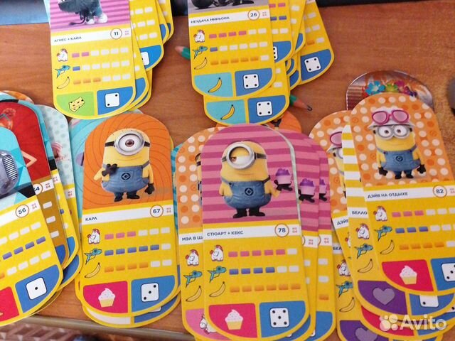 Карточки гадкий я 3