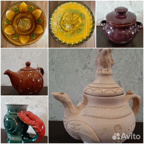 Декоративная керамическая посуда