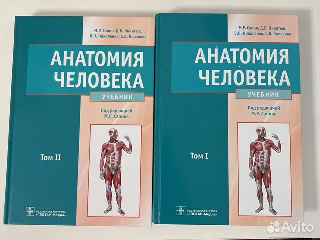 Анатомия человека Сапин. 2 тома. Учебники новые, ими... купить в Санкт ...
