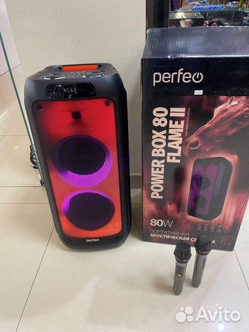 Perfeo Power Box 80 Flame II, мощность 80Вт