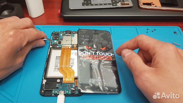 Замена экрана на телефоне samsung