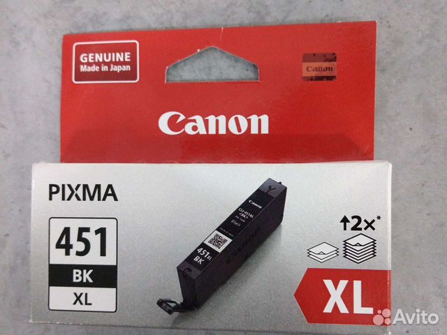Картридж Canon pixma 451вк XL